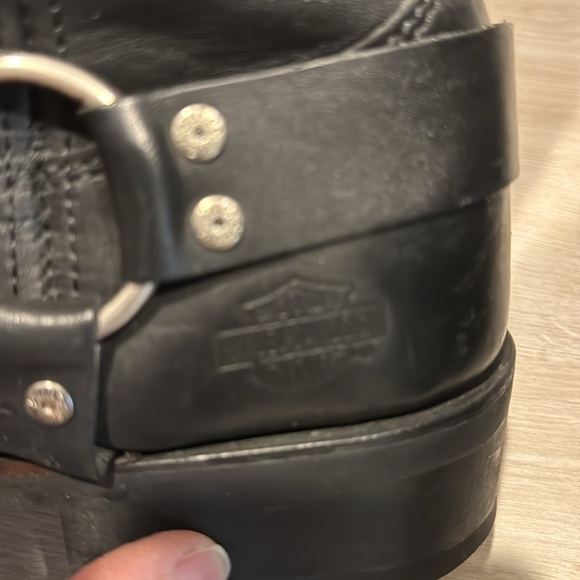 Harley Davidson leather moto boots - Picture 9 of 9